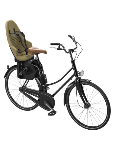 Kindersitz für Hinten Thule Yepp 2 Maxi mit Rahmenbefestigung (FM) - Fennel Tan