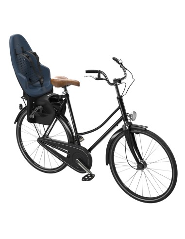 Kindersitz für Hinten Thule Yepp 2 Maxi mit Gepäckträgerbefestigung (RM) - Majolica Blue
