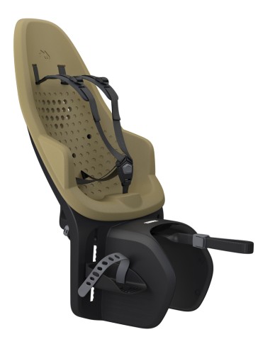 Kindersitz für Hinten Thule Yepp 2 Maxi mit Gepäckträgerbefestigung (RM) - Fennel Tan