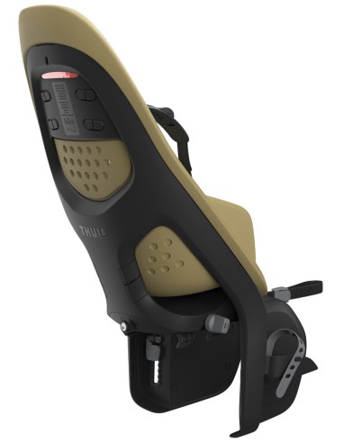 Kindersitz für Hinten Thule Yepp 2 Maxi mit Gepäckträgerbefestigung (RM) - Fennel Tan