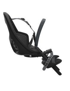 Kindersitz für Vorne Thule Yepp 2 Mini mit Mini SlimFit-Adapter - Midnight Black