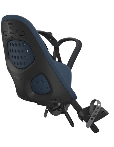 Kindersitz für Vorne Thule Yepp 2 Mini mit Mini SlimFit-Adapter - Majolica Blue