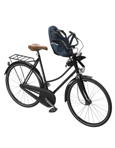 Kindersitz für Vorne Thule Yepp 2 Mini mit Mini SlimFit-Adapter - Majolica Blue