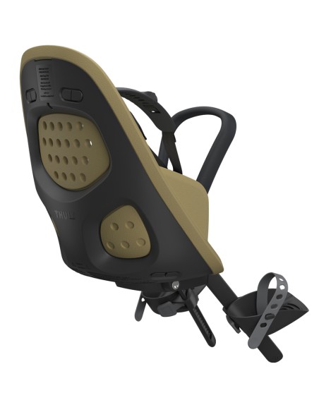 Kindersitz für Vorne Thule Yepp 2 Mini mit Mini SlimFit-Adapter - Fennel Tan