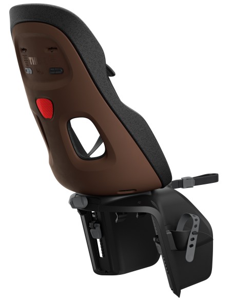 Kindersitz für Hinten Thule Yepp Nexxt 2 Maxi mit Gepäckträgerbefestigung (RM) - Chocolate Brown
