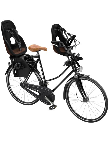 Kindersitz für Hinten Thule Yepp Nexxt 2 Maxi mit Gepäckträgerbefestigung (RM) - Chocolate Brown