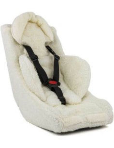 Babyschale für Ihr Lastenrad/Fahrradanhänger Melia Comfort Plus - Schaf -  geeignet für Babys von 0 bis 9 Monate