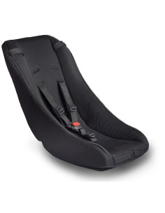 Babyschale für Ihr Lastenrad/Fahrradanhänger Melia Comfort 4S geeignet für Babys von 0 bis 9 Monate - Schwarz