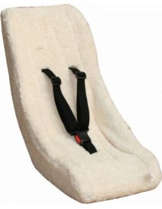 Babyschale für Ihr Lastenrad/Fahrradanhänger Melia Comfort Schaf  - geeignet für Babys von 2 bis 9 Monaten