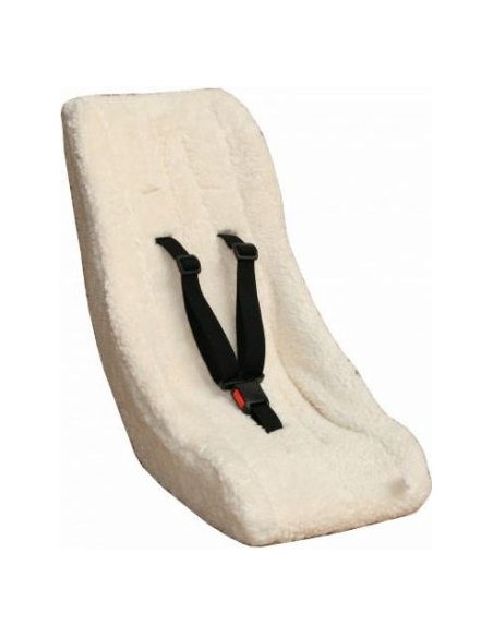 Babyschale für Ihr Lastenrad/Fahrradanhänger Melia Comfort Schaf  - geeignet für Babys von 2 bis 9 Monaten