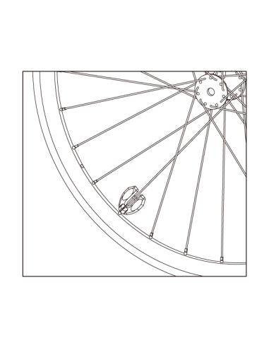 Speichenschlüssel  IceToolz 08C5 Ergo - Nirosta