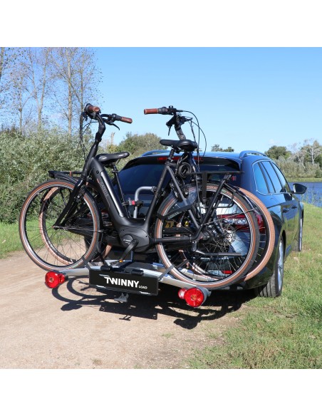 Fahrradträger Twinny Load e-Carrier Ultra (Schnellkupplung/Klappbar) - 56 kg