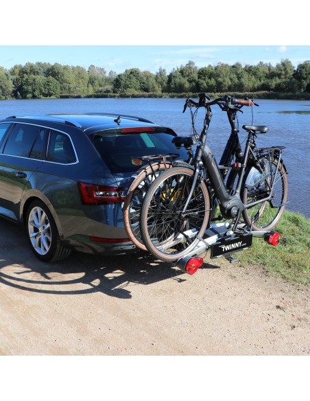 Fahrradträger Twinny Load e-Carrier Ultra (Schnellkupplung/Klappbar) - 56 kg