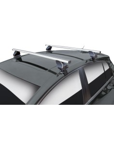 Dachträgersatz Twinny Load Aluminium A50 passend für Volvo S60/V60/V40 2010- (für Fahrzeuge ohne Dachreling)