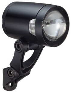 Scheinwerfer Herrmans H-Black Pro Dynamo - Ein/Aus-Funktion - Mit Halterung - 200 Lumen