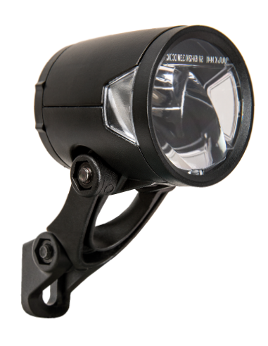 Scheinwerfer Herrmans H-Black MR8 E 6-12 Volt - mit Halterung - 180 lumen