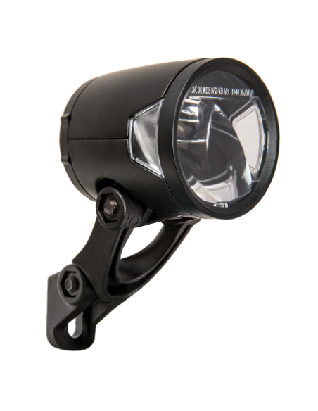 Scheinwerfer Herrmans H-Black MR8 E 6-12 Volt - mit Halterung - 180 lumen