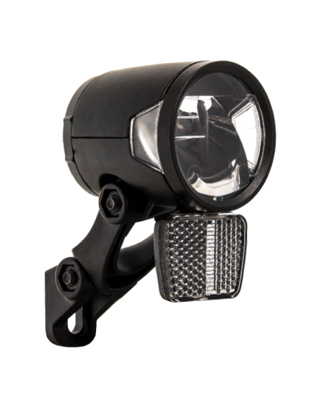 Scheinwerfer Herrmans H-Black MR8 E 6-12 Volt - mit Halterung - 180 lumen
