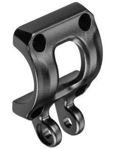 Vorbaukappe mit Scheinwerfer Halterung für Ergotec Barracuda Lenkervorbau ø31,8 mm