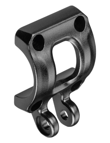 Vorbaukappe mit Scheinwerfer Halterung für Ergotec Barracuda Lenkervorbau ø31,8 mm