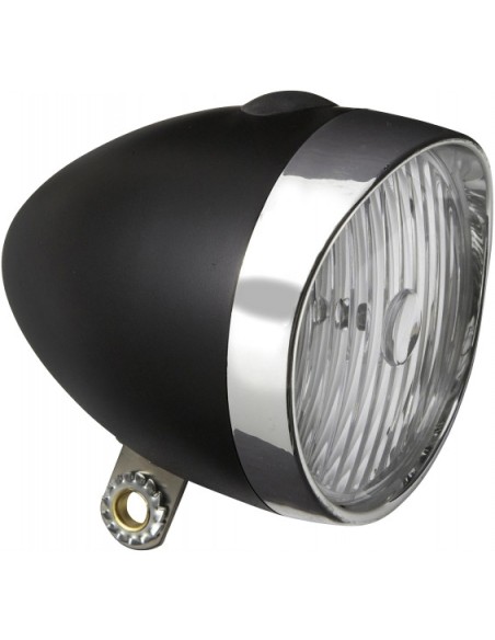 Scheinwerfer Edge Retro 3 x LED - mit Batterien - Schwarz / Chrom (Werkstattverpackung)