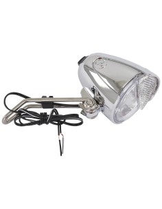 Scheinwerfer Trelock LS583 Bike-i Retro mit Dynamomontage - Chrom