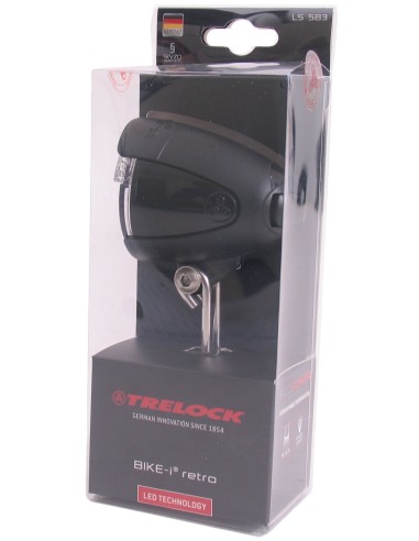 Scheinwerfer Trelock LS583 Bike-i Retro - Schwarz - 15 Lux (dynamo montage)
