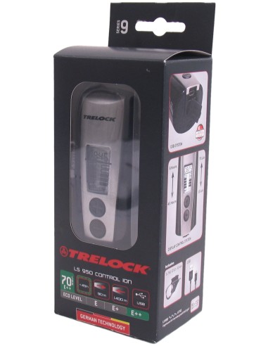 Scheinwerfer Trelock LS950 Control Ion - 70 Lux - Mit Halter