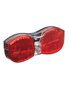 Gepäckträger Rücklicht AXA City Rear - mit Batterien - On/Off 80mm