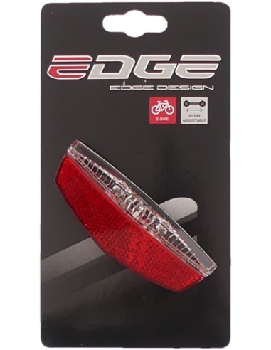 Gepäckträger Rücklicht Edge City Slimline - 80mm - E-Bike - 6-48Volt