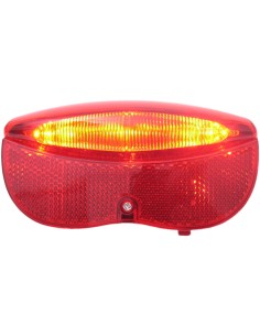 Rücklicht Edge City Luxe - 3 leds mit Batterien - 80mm