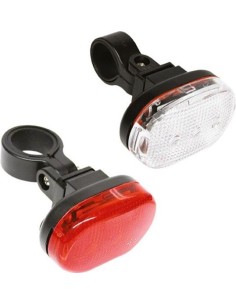 Led Lichtanlage Set vorne+hinten Edge City m/batterien