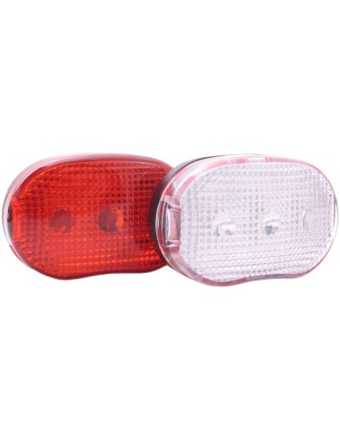 Led Lichtanlage Set vorne+hinten Edge City m/batterien