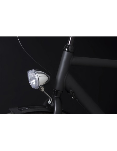 Scheinwerfer Spanninga Swingo XB LED Mit Reflector/Batterien - Chrom