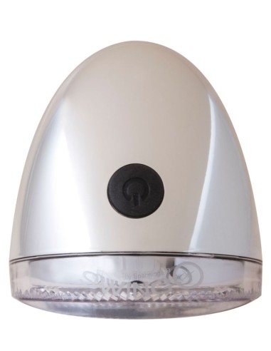 Scheinwerfer Spanninga Swingo XB LED Mit Reflector/Batterien - Chrom