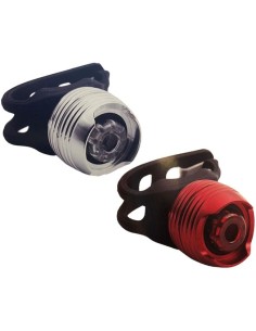 Beleuchtungsset  Edge Bullet - Front/Rear mit Batterien (blister)