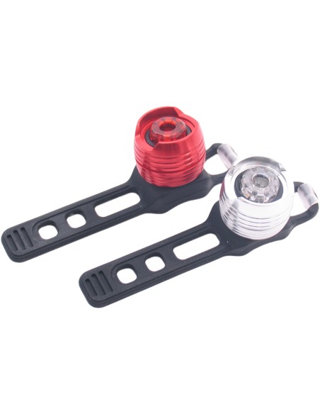 Beleuchtungsset  Edge Bullet - Front/Rear mit Batterien (blister)