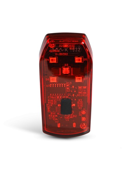 Beleuchtungsset Edge Razor 60 Lux - inkl. Bremslichtfunktion - StVZO Zulassung - USB Aufladbar