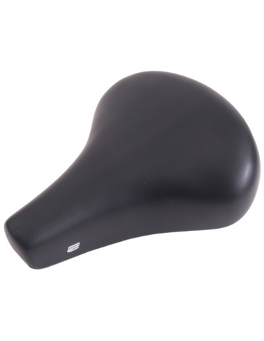 Fahrradsattel Edge City Retro - Schwarz (Werkstattverpackung)