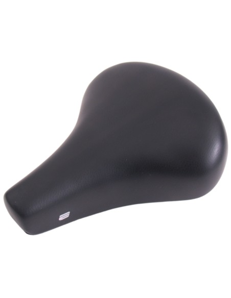 Fahrradsattel Edge City Retro - Schwarz (auf einer Karte)