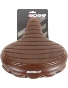 Fahrradsattel Edge Urban XL Wave - Braun