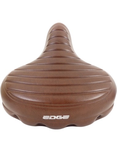 Fahrradsattel Edge Urban XL Wave - Braun