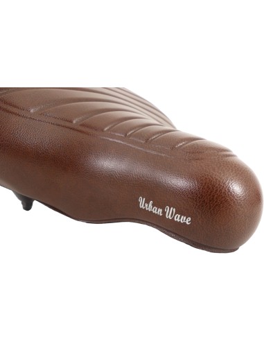 Fahrradsattel Edge Urban XL Wave - Braun