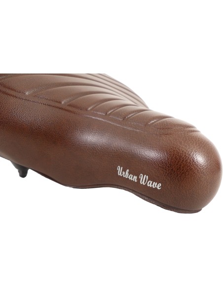 Fahrradsattel Edge Urban XL Wave - Braun