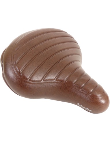 Fahrradsattel Edge Urban XL Wave - Braun