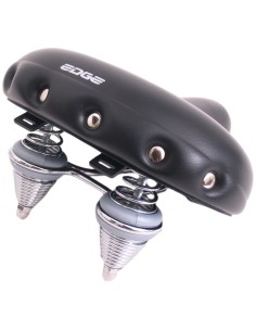 Fahrradsattel Edge Urban XL - Schwarz (blister)