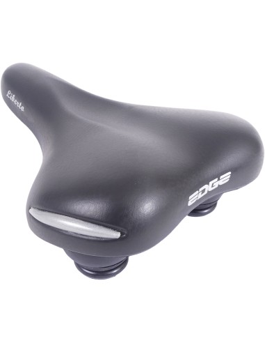 Fahrradsattel  Edge Liberto - Schwarz (auf einer Karte)