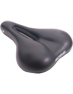Fahrradsattel Edge Vento Unisex - Schwarz (auf einer Karte)