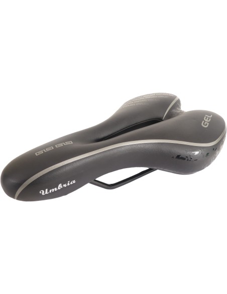 Fahrradsattel Edge Umbria Gel - Schwarz