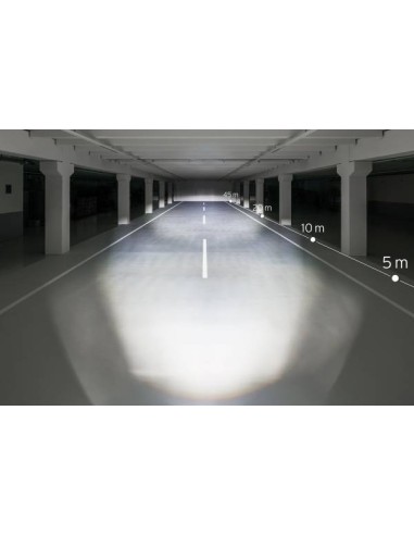 Scheinwerfer Busch & Müller Lumotec IQ-X für Nabendynamo 6-60 Volt 100 Lux - Schwarz